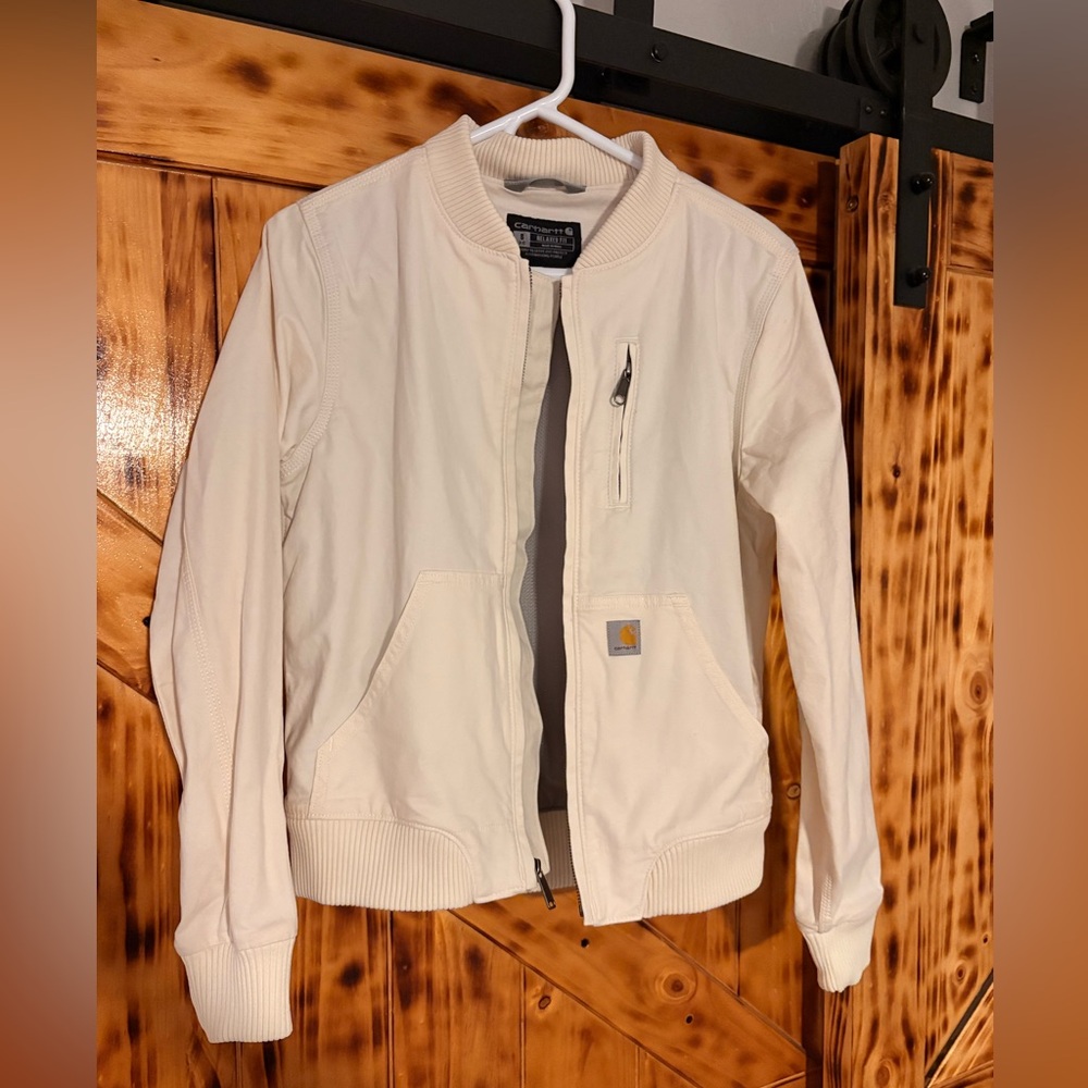 Women’s Carhartt Beige Relaxed Fit Jacket